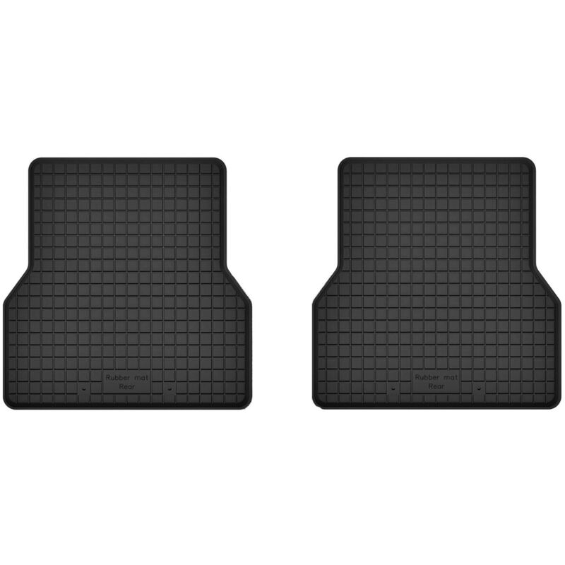 Gummimatten hinten (2 Stück), universell passend: Ford Fiesta MK3 Hatchback (1989-1996)