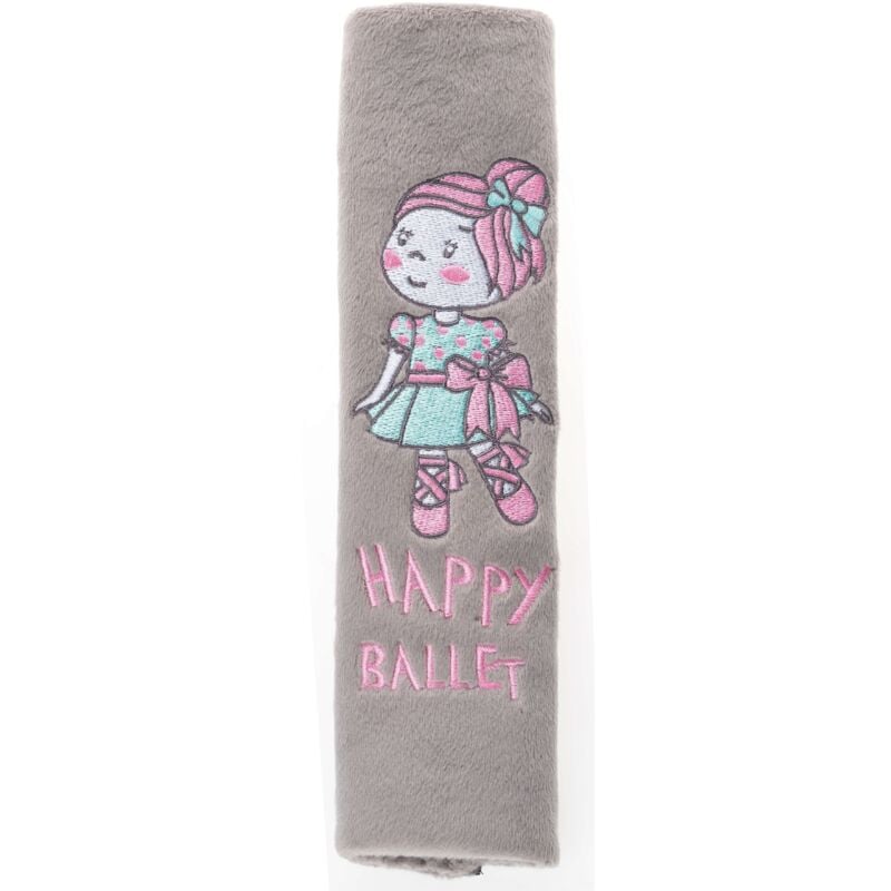 Gurtpolster Ballet Doll, Auto-Gurtschoner-Kinder rosa