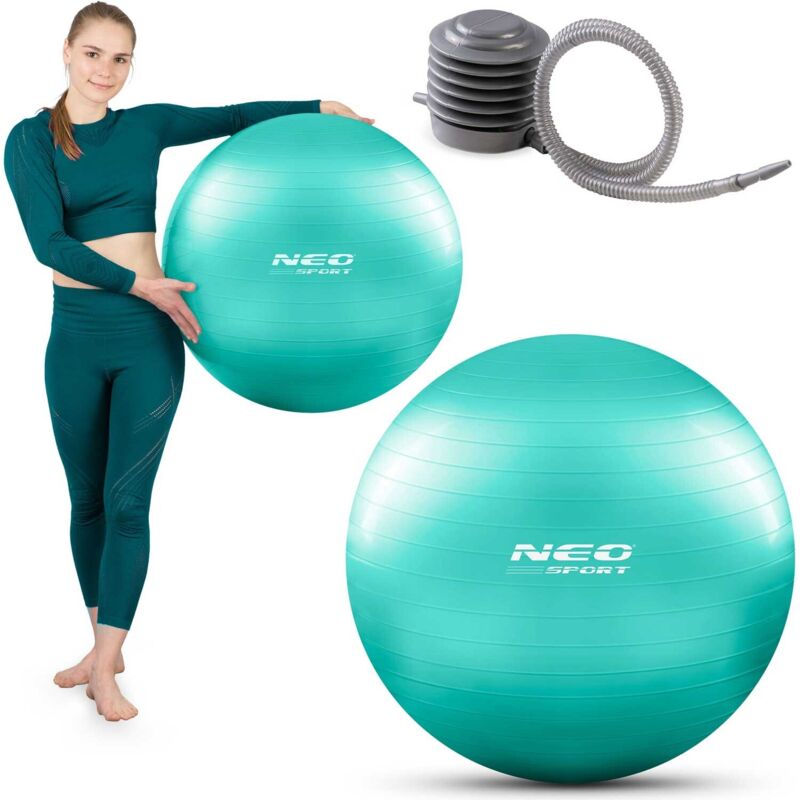 Gymnastikball 65 cm NS-951 türkis