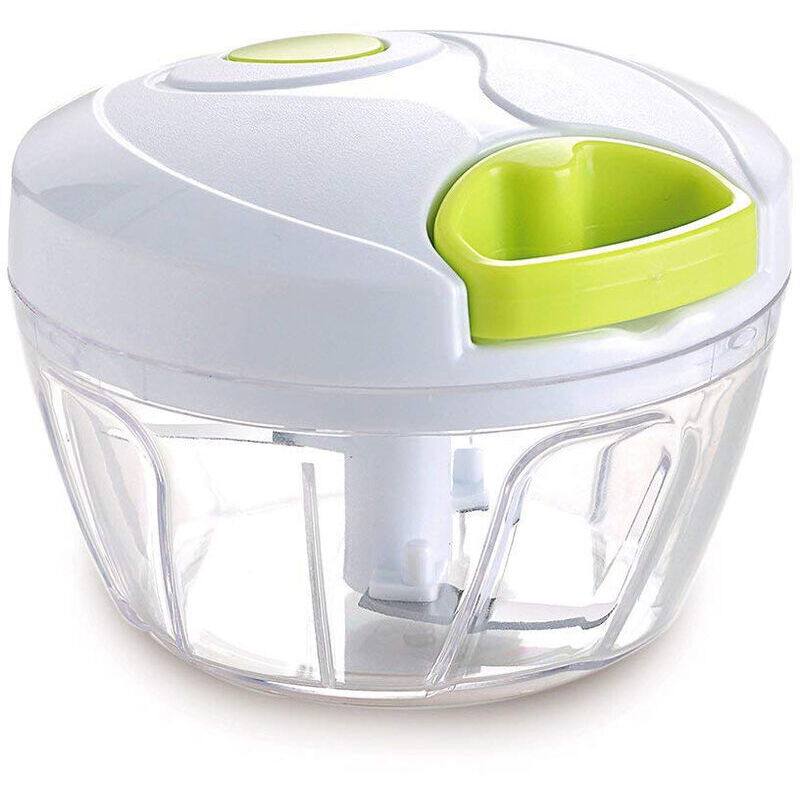 Manueller Zerkleinerer für Gemüse, Obst, Nüsse, Zwiebeln, Handzerkleinerer, Mixer, Mixer, Küchenmaschine (2 Tassen)