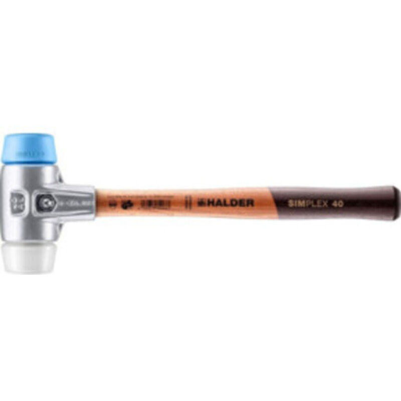 FP - Halder Simplex-Schonhammer mit Aluminiumgehäuse ø 40mm, e