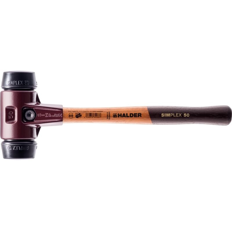 Erwin Halder Kg - Halder Schonhammer simplex Gummi 60mm