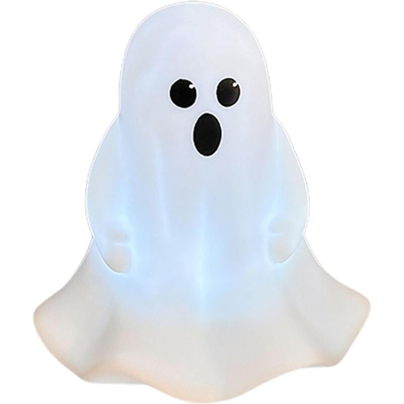 Halloween Ghost Light, Creative Ghost Night Lamp, Cute Decorative Ghost Lamp for Kids, Halloween Ghost Lamp Kids LED Nightlight