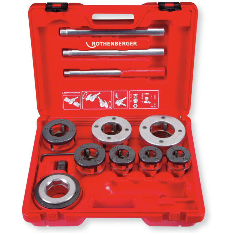 Rothenberger - super CUT-Set bspt R,1/2-2' im Koffer - 070892X