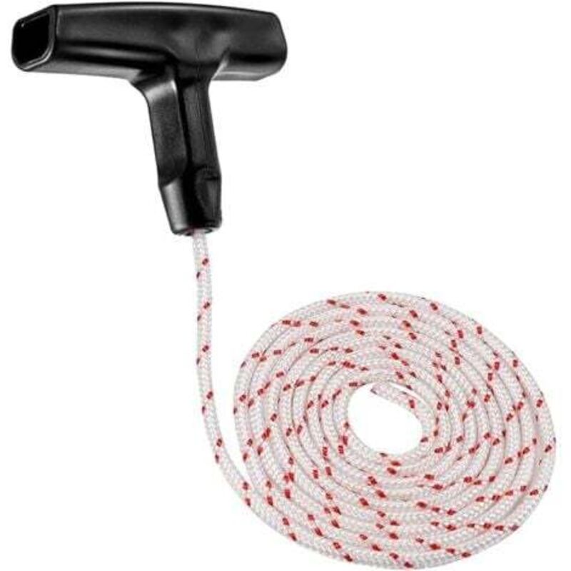 Aiperq - Starterseil Zugschnur mit Griff Kettensäge Zugschnur Set Startergriff zum Ziehen Startergriff mit Zugschnur für Benzin-Rasenmäher