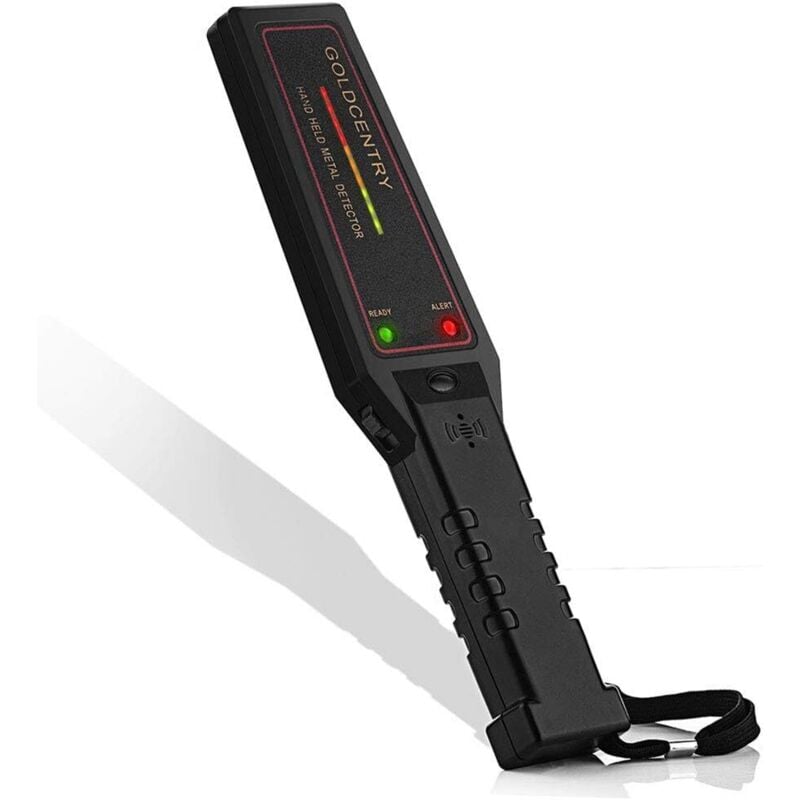 Tragbarer Metalldetektor, hochempfindlicher tragbarer Metalldetektor mit Signalstärkeanzeige