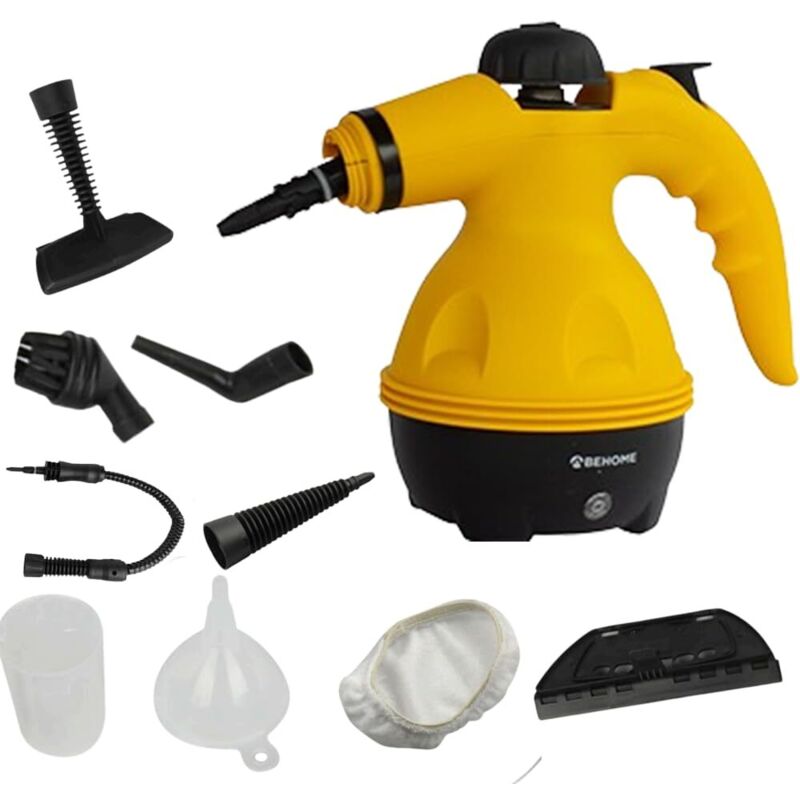 Handsprühreiniger mit 9 Zubehörteilen, reinigt, desinfiziert, entfettet, Handreiniger für Sofas, Fenster, Haushalt und Textilien