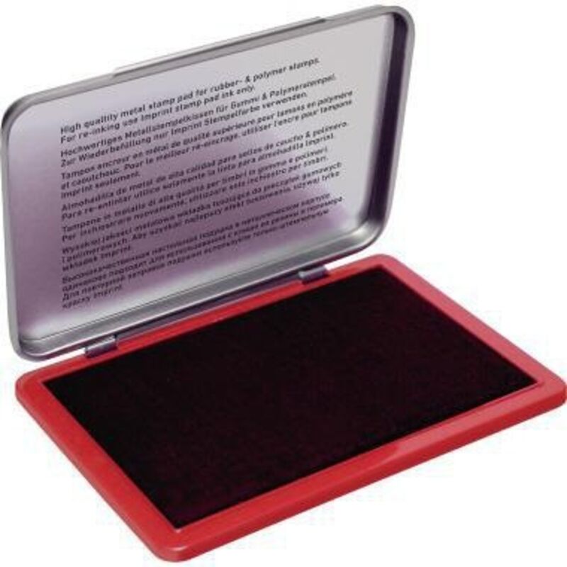 Trodat - Stempelkissen No. 2 110 x 70 mm (b x h) rot No. 2 110 x 70 mm (b x h) rot