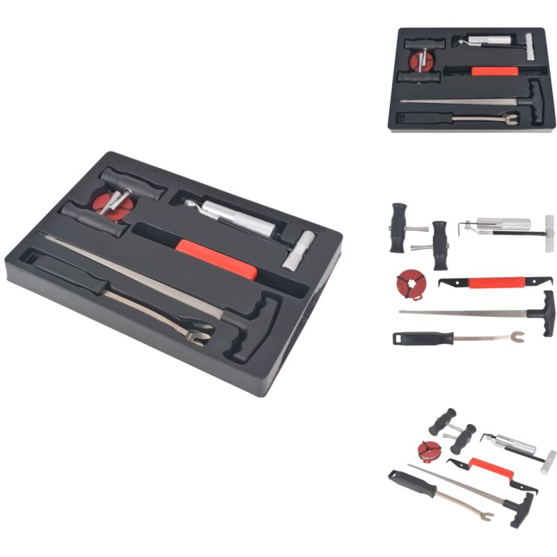 Vidaxl - Windschutzscheibe Werkzeug Set - Autoglas Reparatur - Autolackierer Werkzeug - Autoscheibe Werkzeug - Scheibenreparatur Kit - Fahrzeug