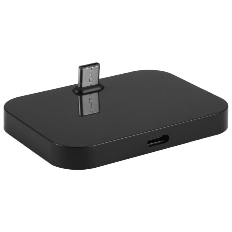 Tlily - Handy Desktop Typ-C Ladegerät Stand Halter Handy Usb-C Lade Docking Station Schwarz