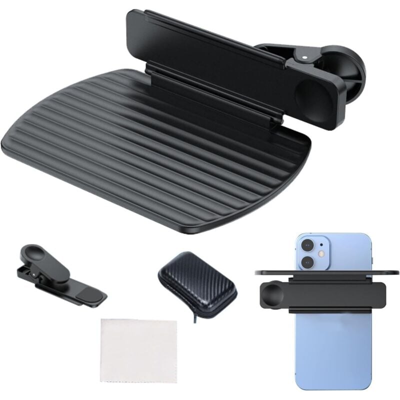 Handy-Spiegel-Reflektor-Clip-Set – Universelles Handy-Spiegel-Reflektor-Clip-Set für Smartphones Selfie-Spiegel fürs Handy, verstellbarer