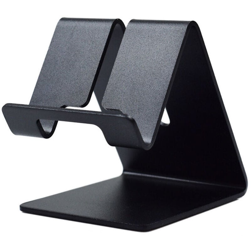 Handy-Tablet-Halter aus Aluminiumlegierung, dicker Handy-Schreibtischständer, kompatibel mit allen Mobiltelefonen