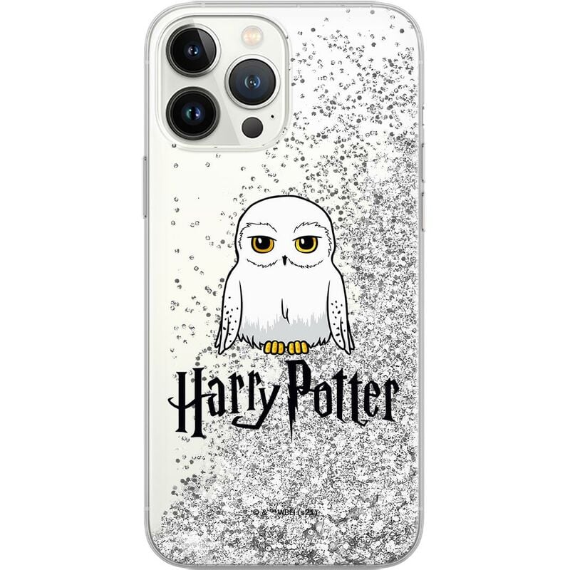 Disney - Handyhülle HarryPotter-070 Harry Potter Full Print Liquid Glitter Silber kompatibel mit Xiaomi Mi 12 Lite