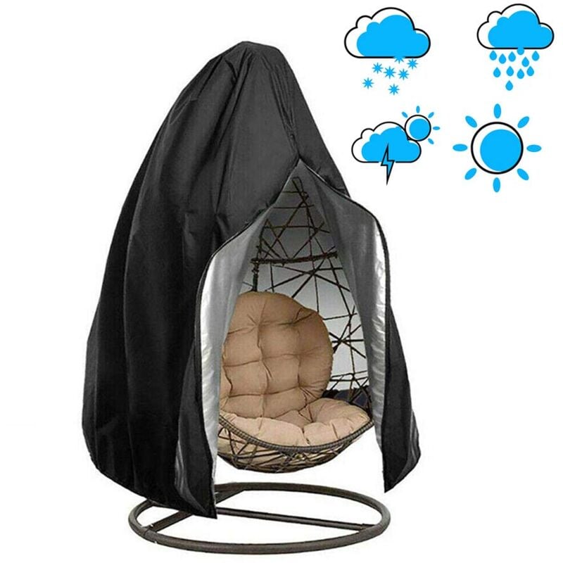 Hängesessel-Abdeckung, Hängesessel-Abdeckung, Schutzhülle für Eierstuhl, wasserdichte Abdeckungen