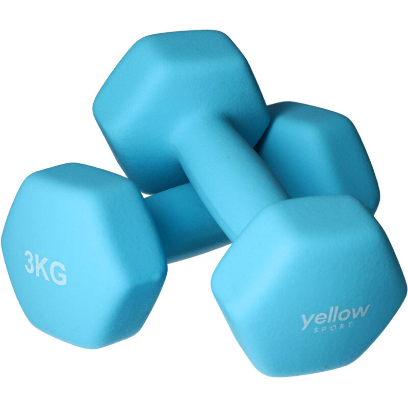 Hanteln - gelbHANTEL-Übungsset - blau, 3kg