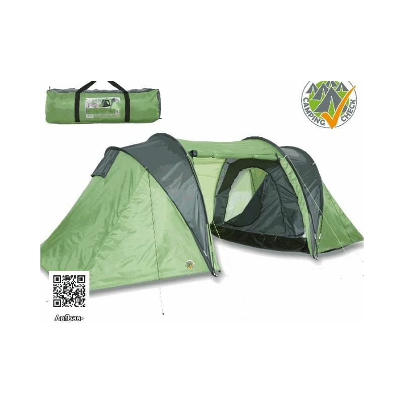 Happy People - Iglu-Doppeldachzelt für 4 Personen 140 x 210 cm Zelte & Zeltzubehör