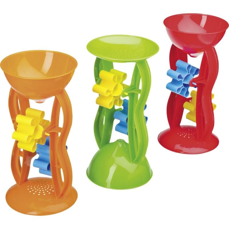 Sand- und Wassermühle 27 cm sortiert Sandkästen & Sandspielzeug - Happy People