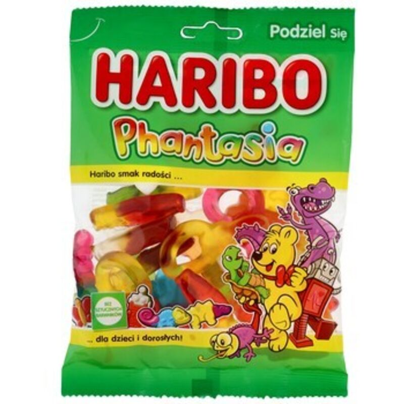 Haribo Phantasia 160g - Fruchtgummis und Cola, Formenmix