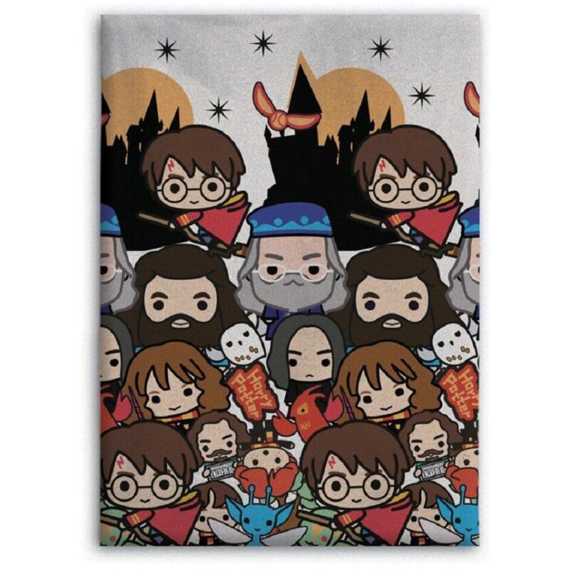 Harry Potter Fleecedecke Gemütlich und Magisch 140 cm x 100 cm