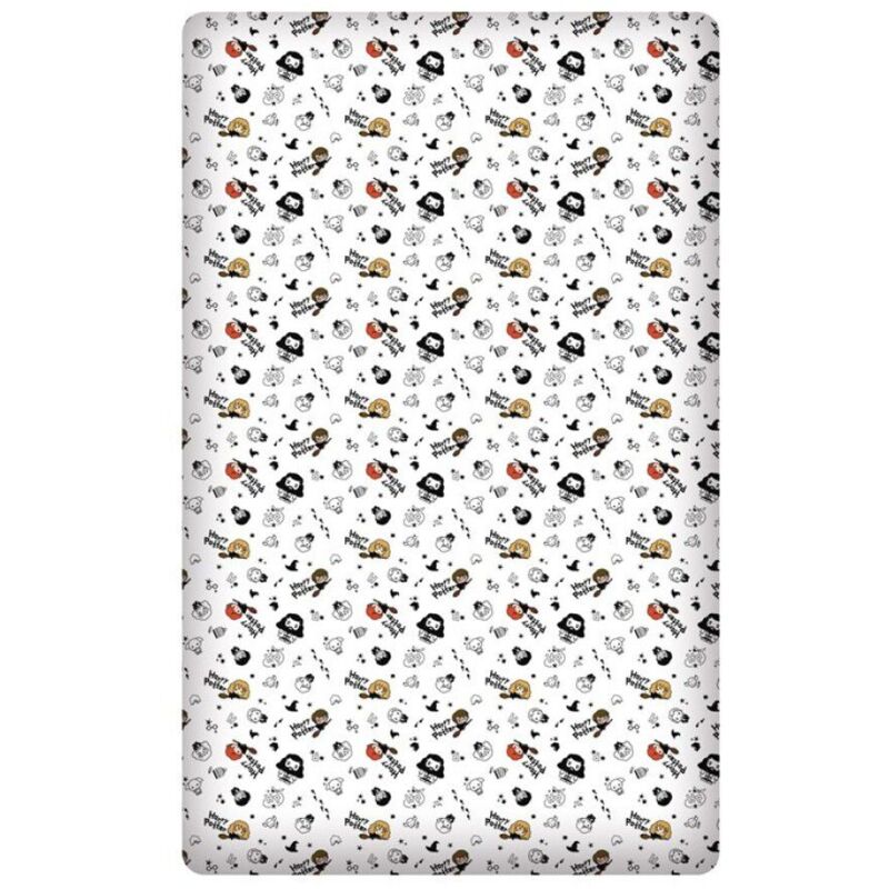 Harry Potter Spannbetttuch 100% Baumwolle für magische Schlafmomente