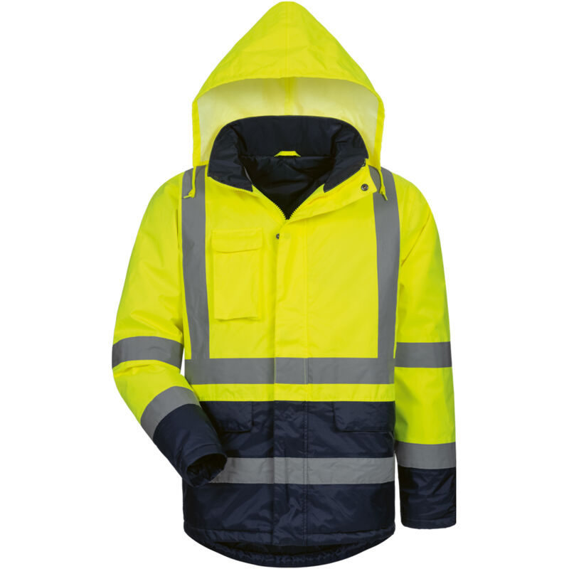 HARRY Warnschutz-Parka Gelb/Marine Größe M(50/52)