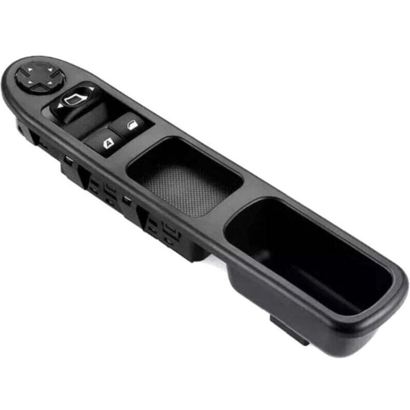 Hauptschalter für elektrisches Fensterheber vorne links (Fahrerseite) 6554.QC, Fensterheberschalter kompatibel mit Peugeot 207 Command CC ---