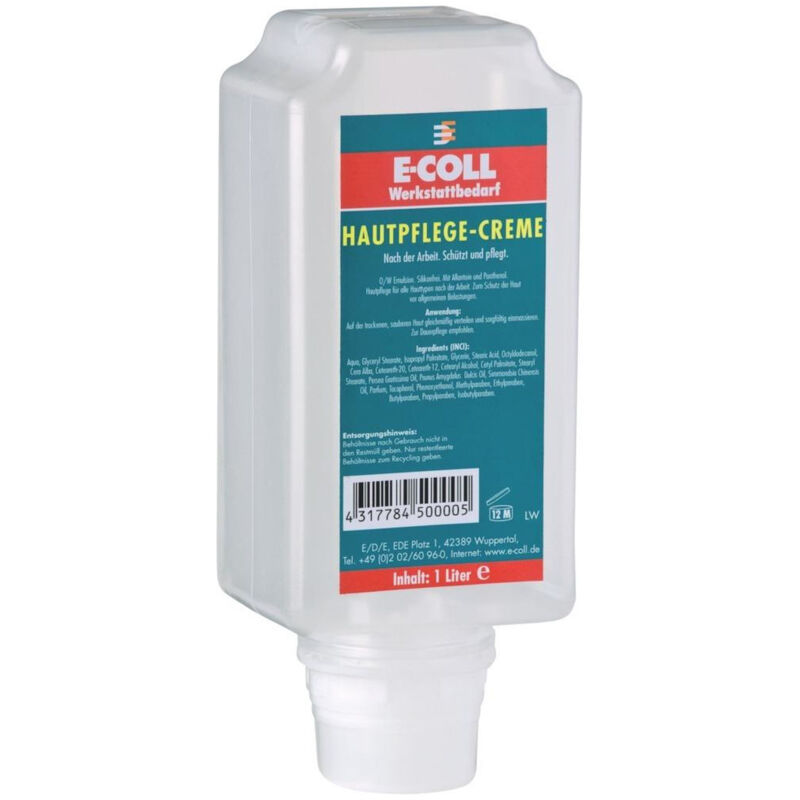 Hautpflegecreme 1L für V-Spender - E-coll