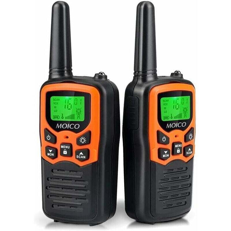 Heißer Verkauf - Walkie-Talkie, Langstrecken-Walkie-Talkie für Erwachsene mit 22 FRS-Kanälen, Familien-Walkie-Talkie mit LED-Taschenlampe,