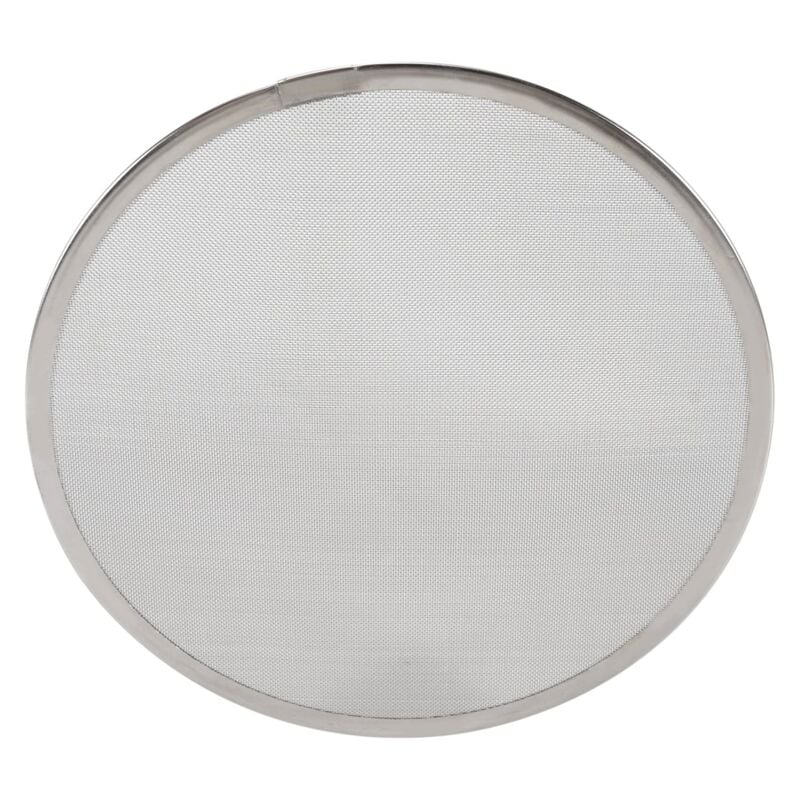 Tlily - HeißLuft Fritteuse ZubehöR Rostfreier Stahl öl Spritzer Anti Fett VerbrüHungssicher Braten Pfannen Abdeckung Netz 19CM