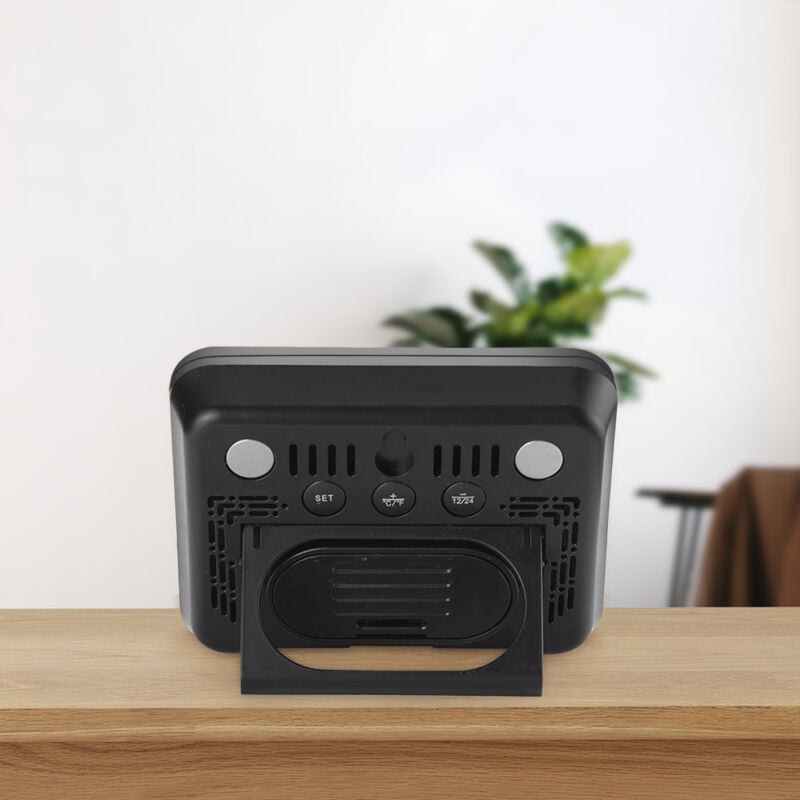 Heimthermometer und Hygrometer, Innenthermometer, großes Farbdisplay mit ewigem Kalender, elektronisches Thermometer