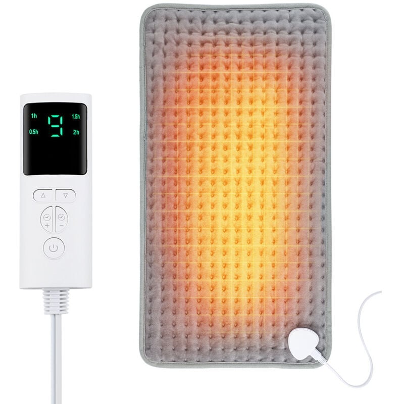 Heizkissen Heizdecke Temperaturregelung Taille und Bauch Heizdecke, 9 Stufen der Temperatureinstellung, 4 Stufen des Timers