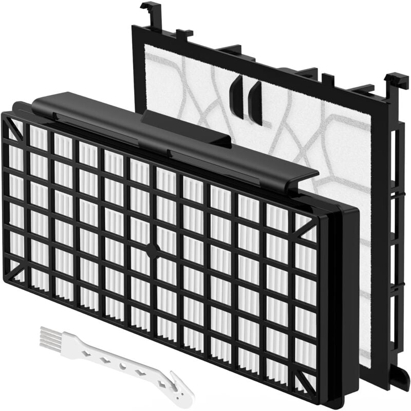 Hepafilter Motorschutzfilter für Siemens Q5.0 extreme silencePower VSQ5X1230 Staubsauger, Ersatzfilter Zubehör für Siemens Bodenstaubsauger