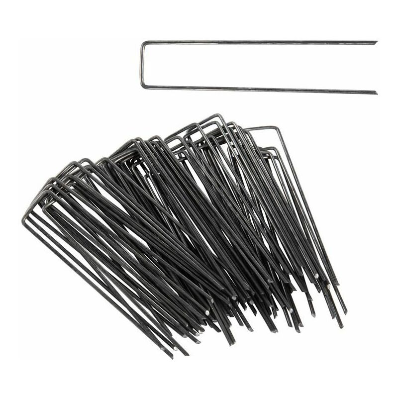 Estexo - Heringe Erdanker Bodenanker 150x25 mm Zeltheringe Zeltnagel Erdnagel unverzinkt