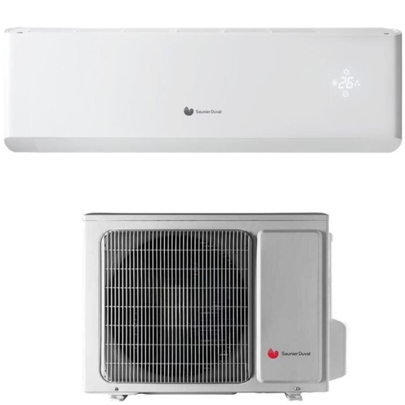 Hermann Saunier Duval - Inverter-Klimagerät Serie top comfort VivAIR 9000 btu SDH20-025 R-32 Klasse a++