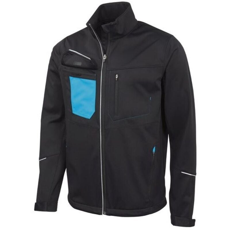 Herren Arbeitssweatshirt CLASSIC BHP XL Herren Arbeitssweatshirt mit 6 Taschen, schwarz