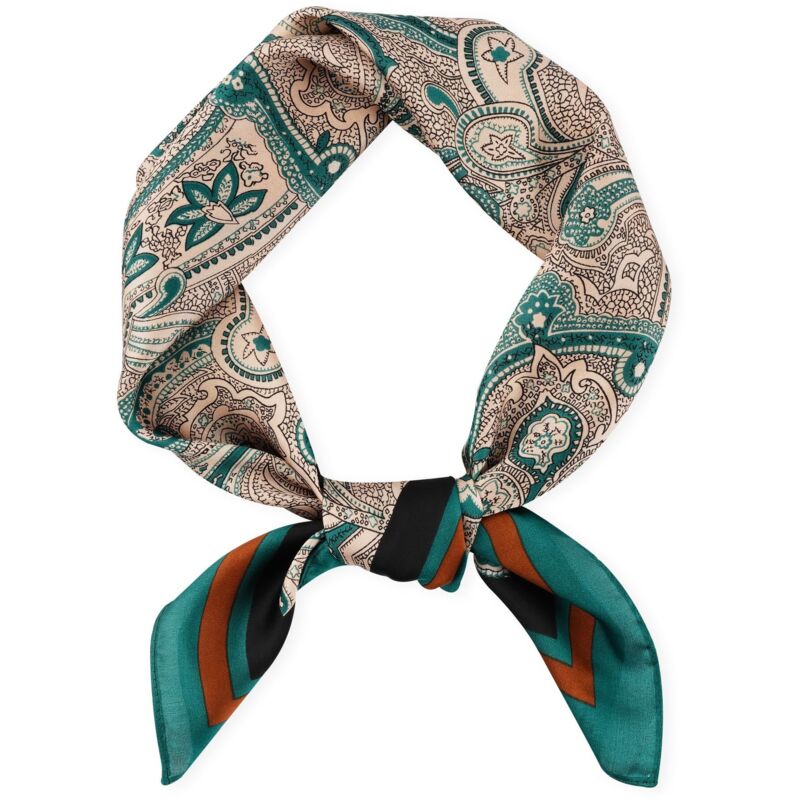 Herrenschal, quadratischer Schal, Satinschal, Schal in Satinoptik, leichter Schal, geeignet für Männer