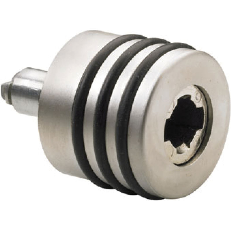 HETTICH PRESTIGE 2000 Zylinder-Drehgriff Typ 471N, links, vernickelt matt