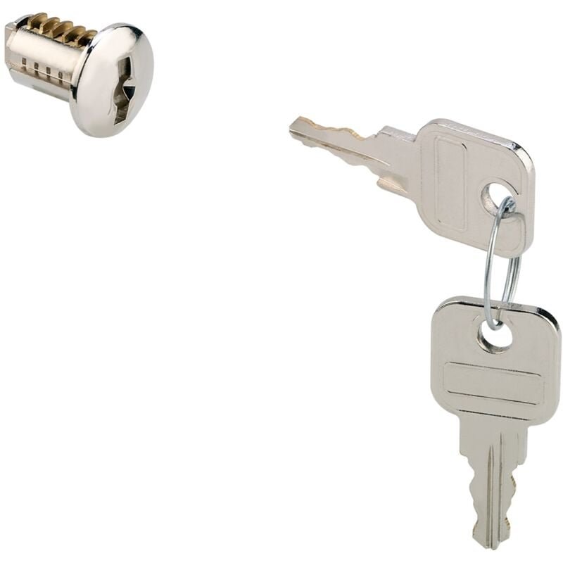 Hettich - Möbelschloss-Innenzylinder, Zylinder ø 16,5mm, 18001, Prestige 2000 Z25, 9078687