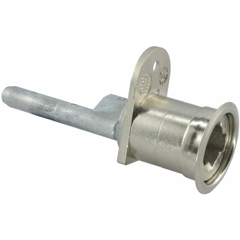 Hettich - prestige 2000 Hebelzylinderschloss, ø18, Zinkdruckguss vernickelt