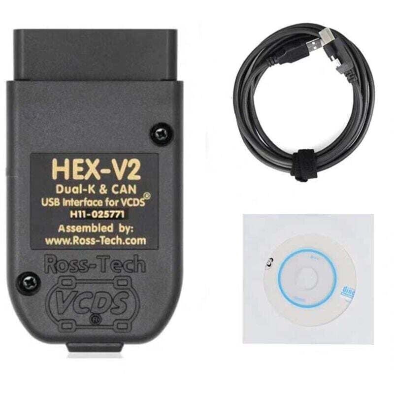 Ymyny - hex V2 vcds vag com 25.3 5053 Diagnosekabel für VW/AUDI/Skoda/Seat Auto Reader USB-Scannerkabel (Englisch) mumu