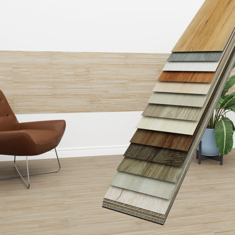 Hexim - Vinyldielen 0,97m² selbstklebend pvc Wandverkleidung Bodenbelag Holzoptik 91x15cm Paneele: 7 Dielen / 0.97 m², 6301-13 Honey Maple