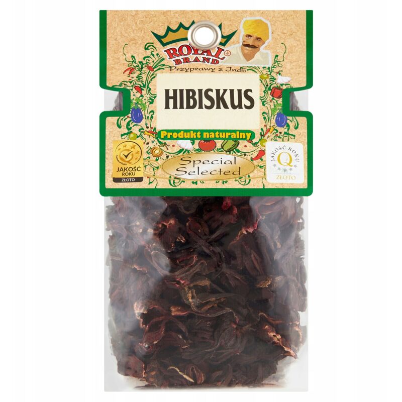 Hibiskus Ganze Blüten Pretty Selected Getrocknet 100 g Royal Brand