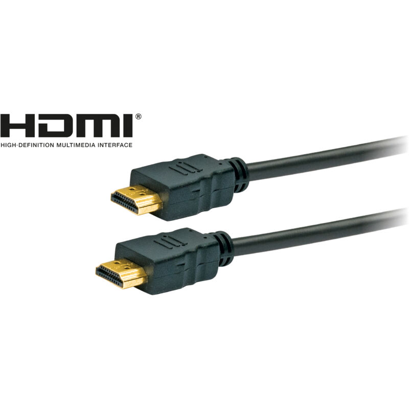 Schwaiger Gmbh - Schwaiger hdmi® Anschlusskabel HDM0500 043 schwarz, 5,0m, 2x hdmi Anschlusskabel