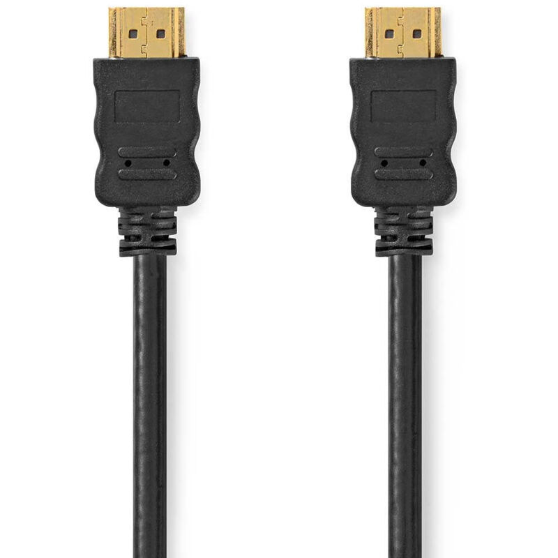High speed hdmi kabel mit ethernet hdmi stecker hdmi stecker 4k60hz arc 18 gbps 300 m rund pvc schwarz label