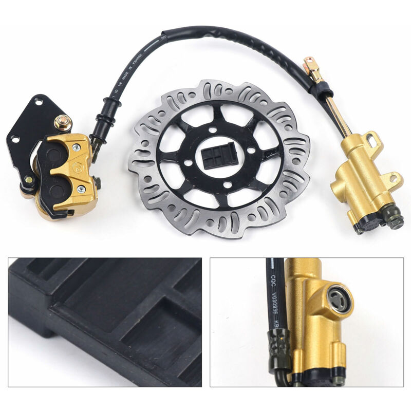 Hinten Hydraulik Bremsen Kit Bremse Scheibe 4-Takt 49-125cc Mini & Pocketbike
