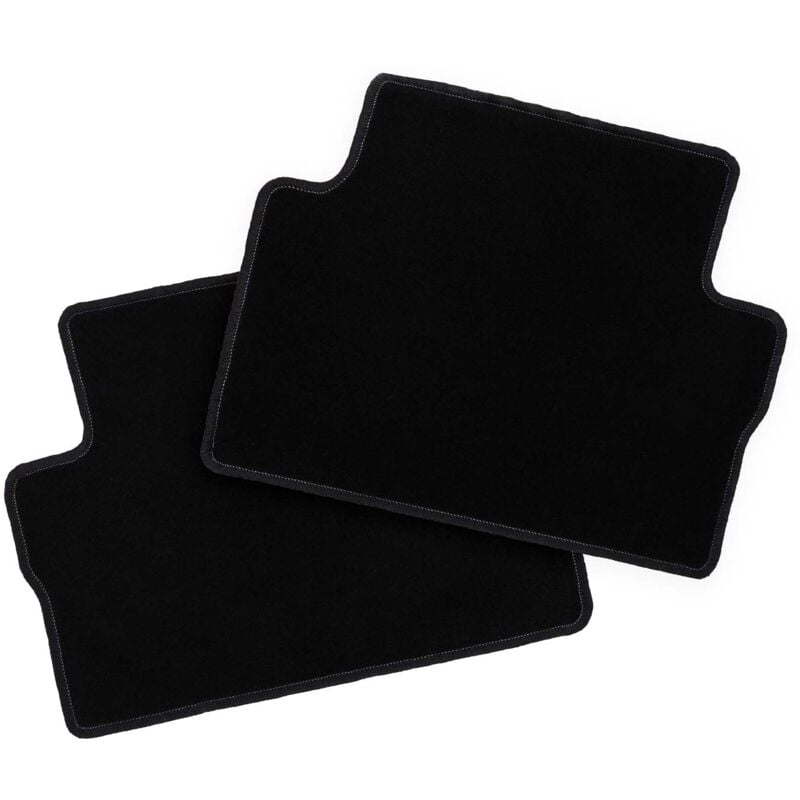 hintere hintere Matten für: Fiat E-500 / 500 Electric Fließheck 2020-