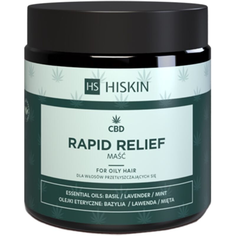 HISKIN Schnell wirkende Salbe für trockene und empfindliche Haut – CBD und Präbiotika 120 ml