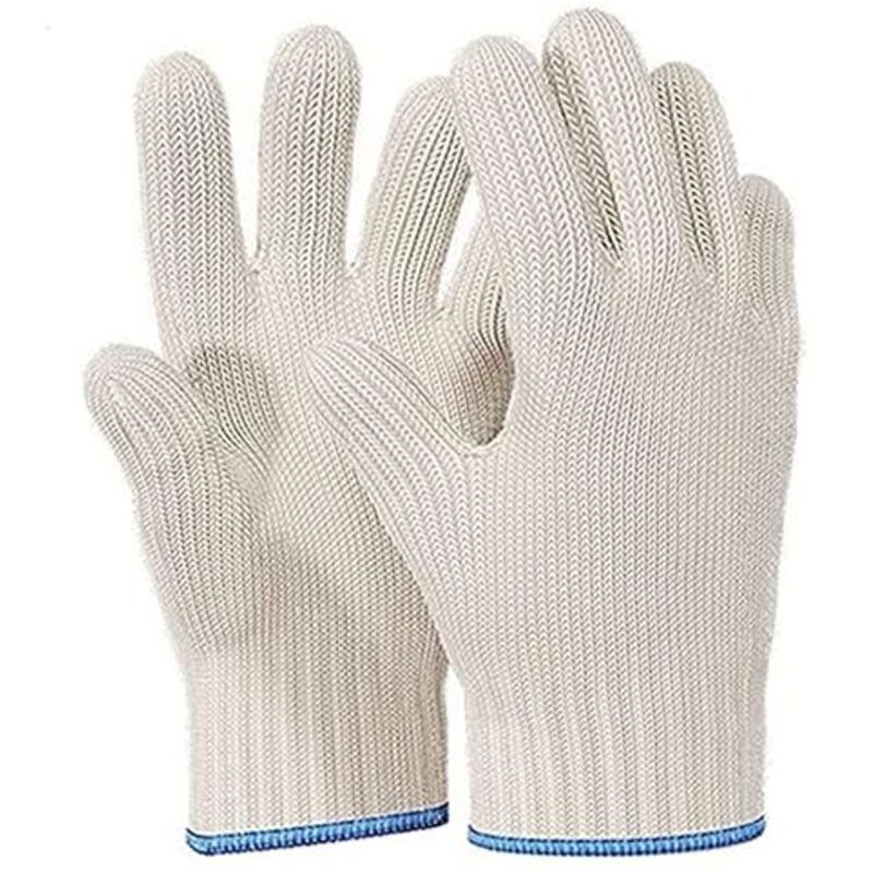 Hitzebeständige Kochhandschuhe für drinnen und draußen - Hitzeschutzhandschuhe zum Kochen, Backen, Topfhalten, Smoker Grill Handhabung und so weiter