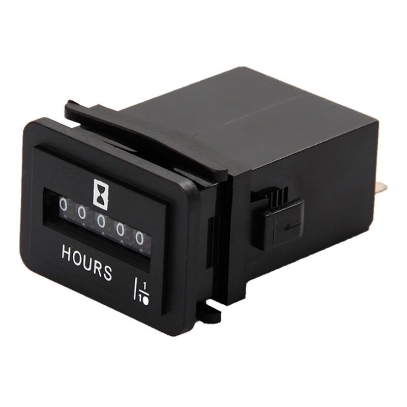 HM001 AC110-250V Timer Mechanischer Stundenzähler Betriebsstundenzähler für Motorgenerator Boot Motocross Motor LKW Traktor