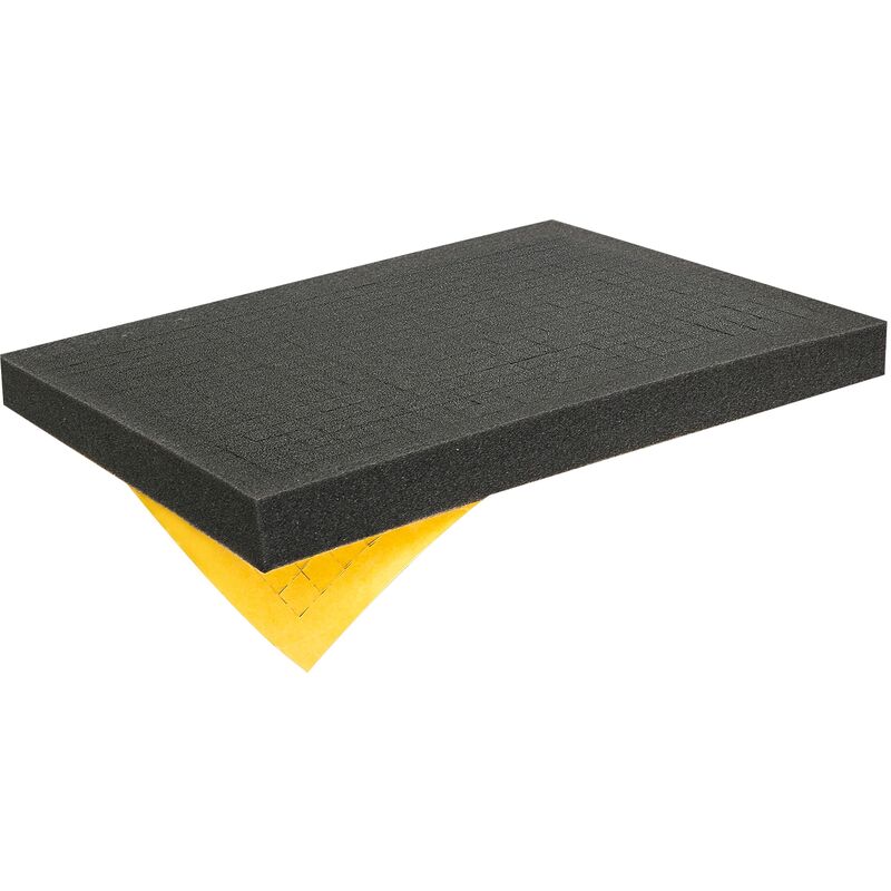 HMF - 1459-30 Rasterschaumstoff, Würfelschaum, 345 x 275 mm, Koffereinlage, Tabletop, Höhe: 30 mm